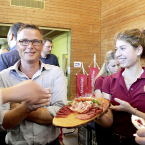 Apéro an der Eröffnung der Gewerbeausstelung Beromünster
