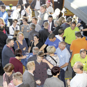 Apéro an der Eröffnung der Gewerbeausstelung Beromünster