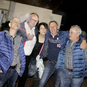 Gemütliches Zusammensein an der Gewerbeausstellung Stärne füfi in Beromünster