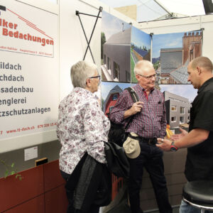 TT Galliker Bedachungen an der Gewerbeausstellung Stärne füfi in Beromünster