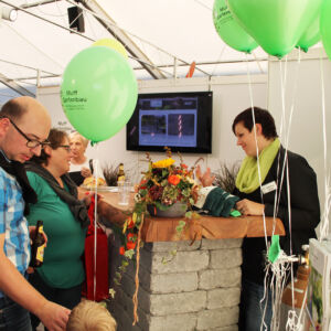 Muff Gartenbau an der Gewerbeausstellung Stärne füfi in Beromünster