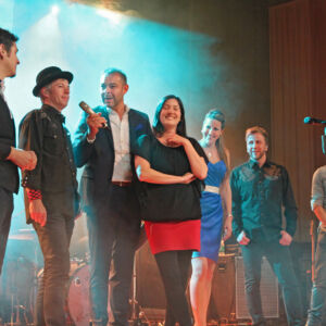 Musikalische Eröffnung der Gewerbeausstellung Stärne füfi in Beromünster