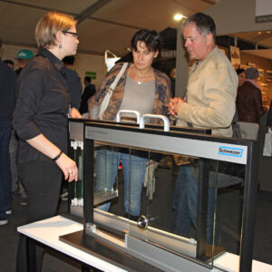 Fensterbauer an der Gewerbeausstellung Stärne füfi in Beromünster