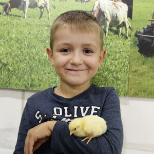 Grosse Freude an kleinen Bibeli an der Gewerbeausstellung Stärne füfi in Beromünster