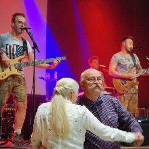 Musikalische Eröffnung der Gewerbeausstellung stärne füfi in Beromünster