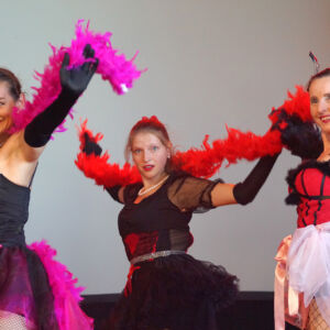 Tanzvorstellung an der Gewerbeausstellung Stärne füfi in Beromünster