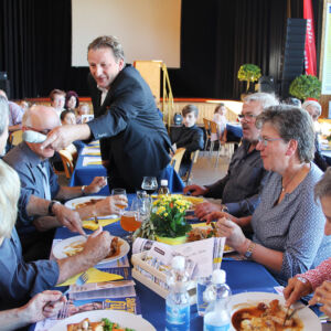 Wetz an der Gewerbeausstellung Stärne füfi in Beromünster