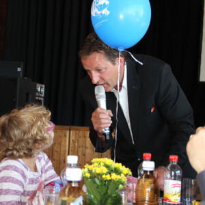 Wetz an der Gewerbeausstellung Stärne füfi in Beromünster