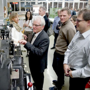 Die Firma Wallimann Druck feiert ihr 111-Jahr-Jubiläum.