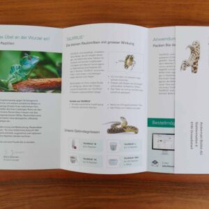 Andermatt Biogarten Selfmailer produziert von Wallimann Druck.