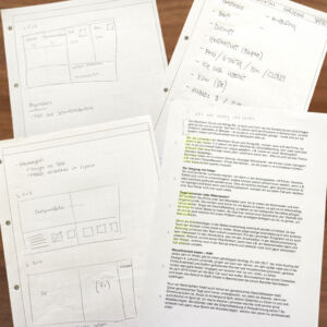 Making of «Di Lernende öbernänd» Wallimann im «swiss print+communication» ein Projekt der Lernenden Wallifrauen