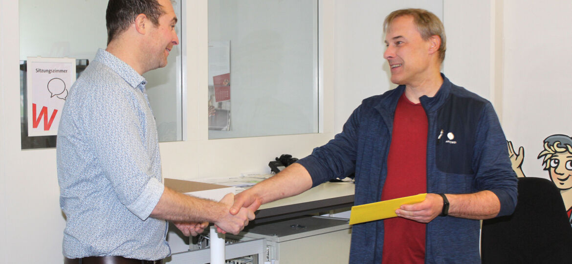 Josef Durrer 20-Jahre-Jubilaeum